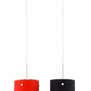 Светильник двойной Sfera Sveta 5042/2 RED+BLACK